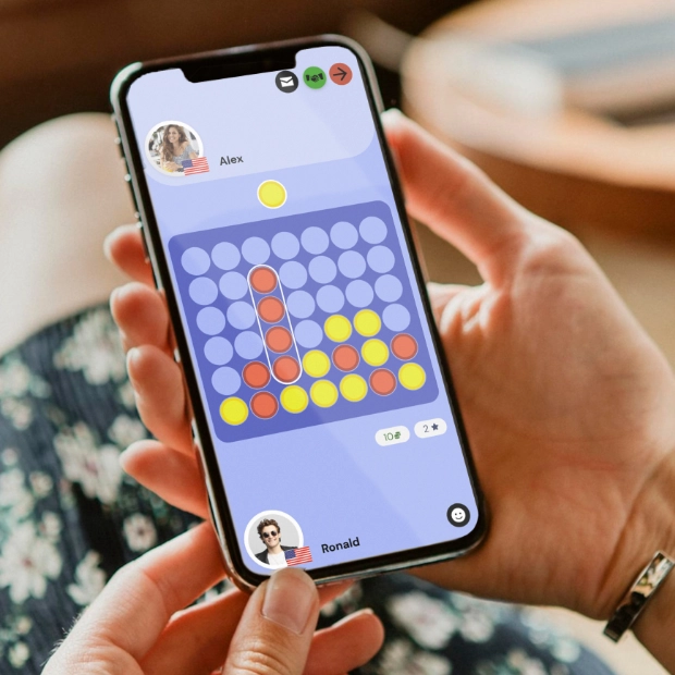 four in a row game by coolplay x magic studio